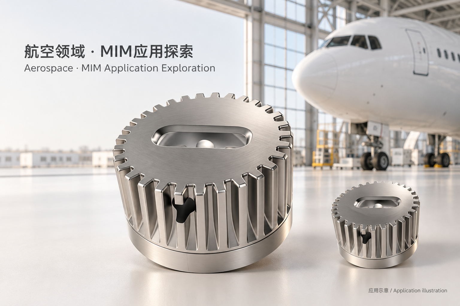 航空领域 / Aerospace — MIM应用示意
MIM application illustration