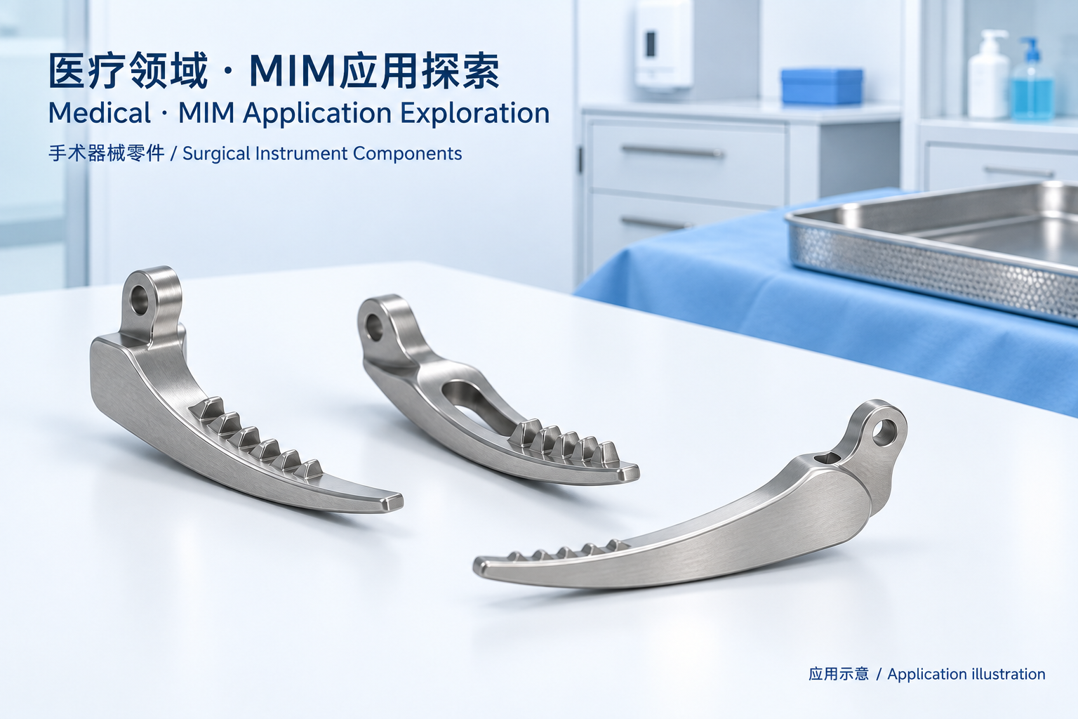 医疗领域 / Medical — MIM应用示意
MIM application illustration