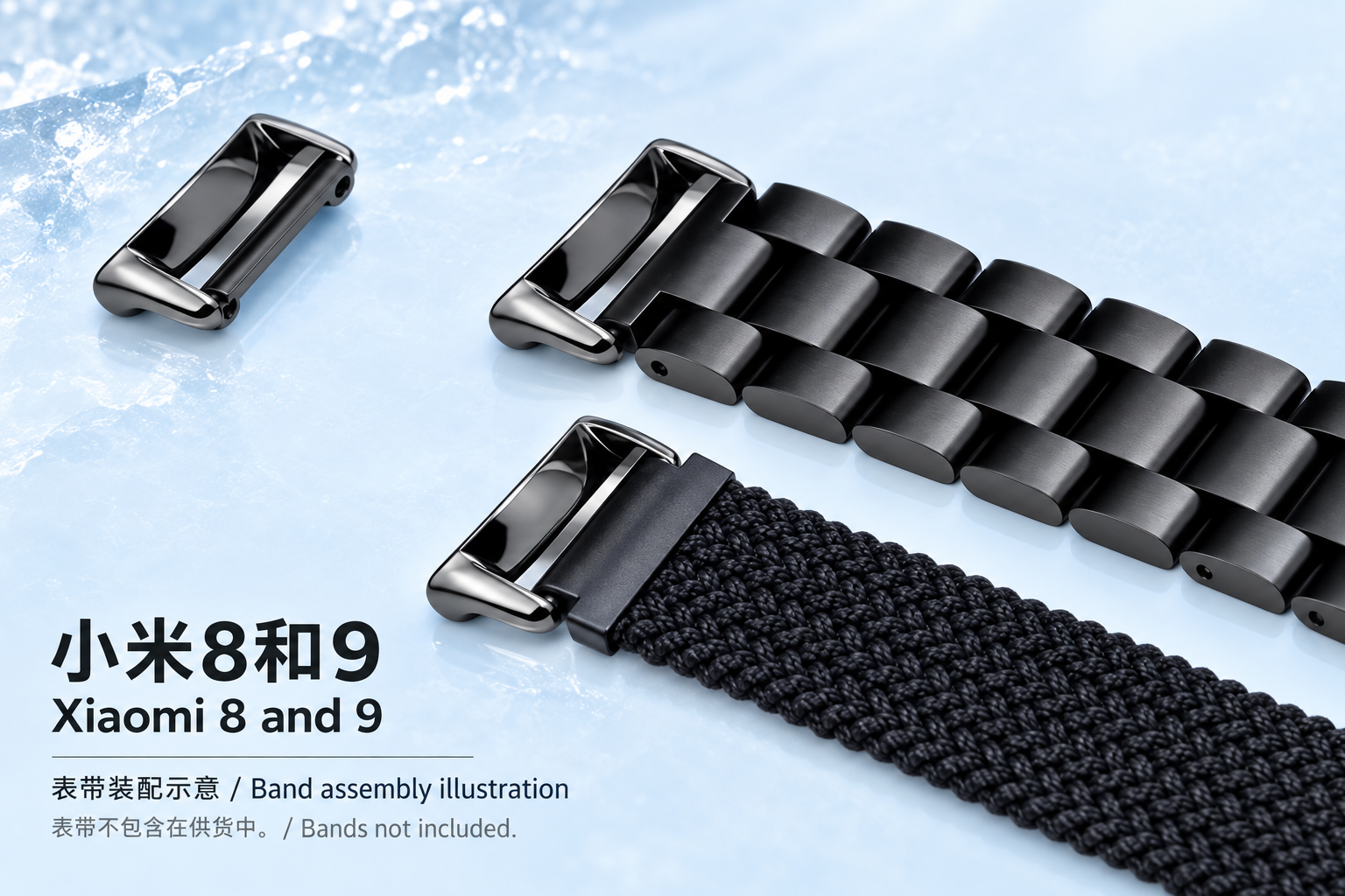 适用于小米8和9
Connector Compatible with Xiaomi 8 and 9 — 应用效果与连接器展示
application and connector views